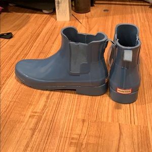 Refined Chelsea Hunter Boots blue.